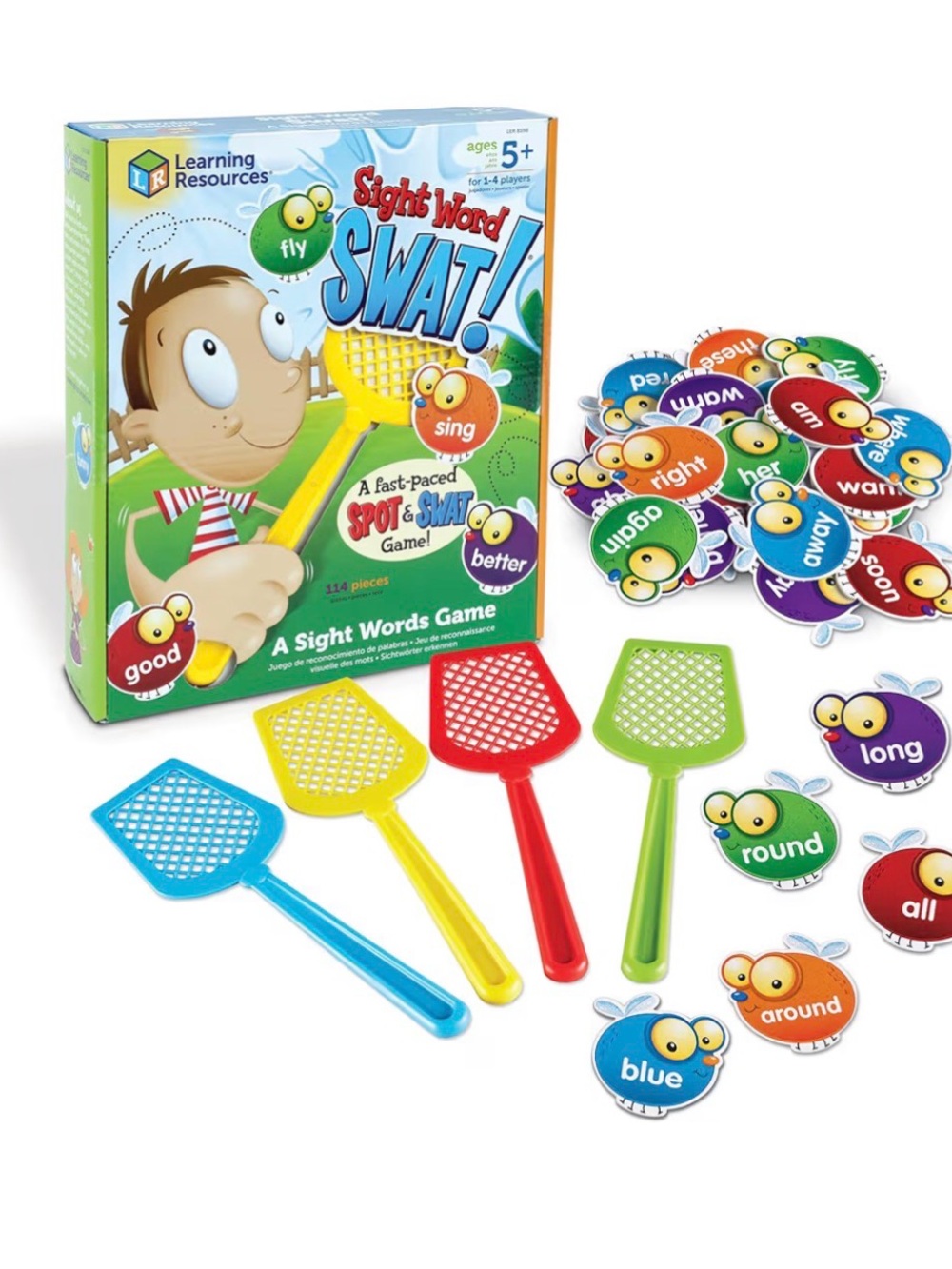 Learning Resources Sight Word Swat! Game - Multicolor